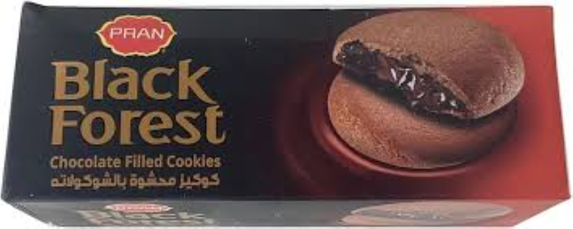 PRAN BLACK FOREST CHOCOLATE FILLED COOKIES 70G